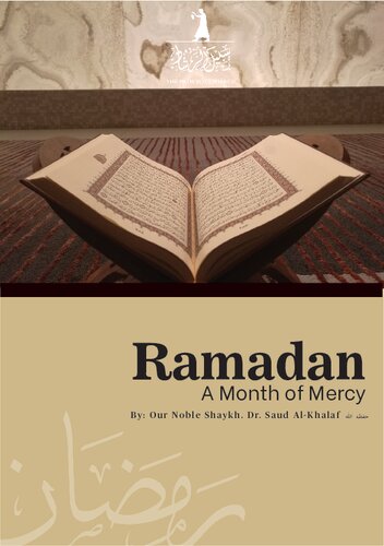 Ramadan, A Month of Mercy