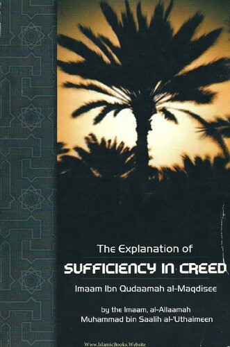 The Explanation of Sufficiency in Creed of al-Maqdisi