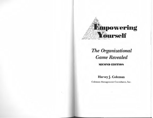 Empowering Yourself: The Organizational Game Revealed