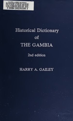 Historical Dictionary of the Gambia (African Historical Dictionaries)