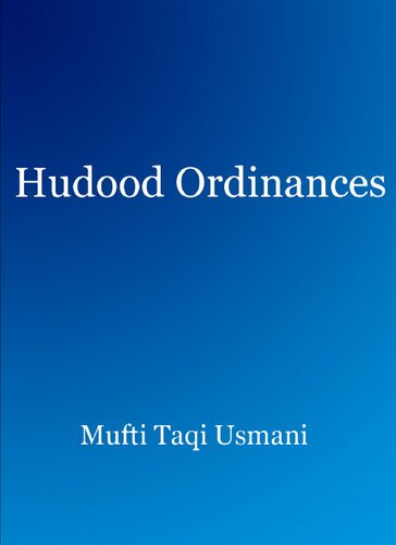 The Case Of Hudood Ordinance