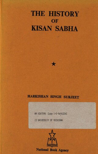 The History of the Kisan Sabha