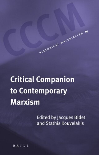 Critical Companion to Contemporary Marxism