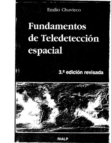 Fundamentos de teledetección espacial (Manuales Universitarios) (Spanish Edition)