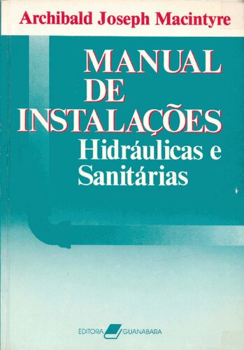 Manual de Instalações Hidráulicas e Sanitárias