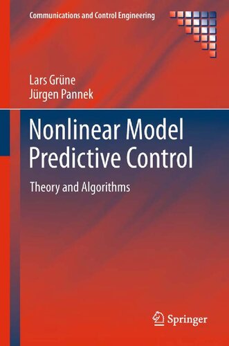 Nonlinear Model Predictive Control. Theory and Algorithms