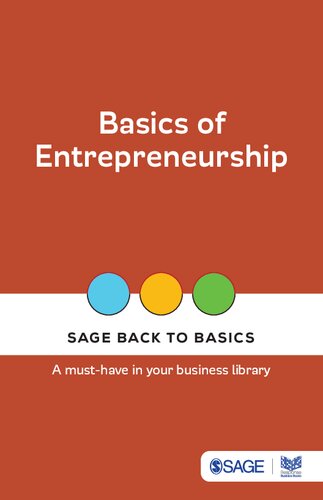 Basics of Entrepreneurship