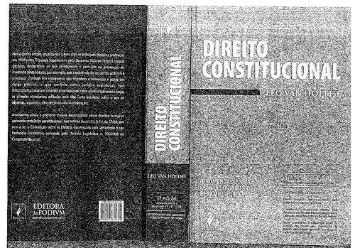 Direito Constitucional Recomendado Para Concursos Públicos