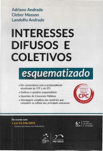 Interesses Difusos e Coletivos Esquematizado