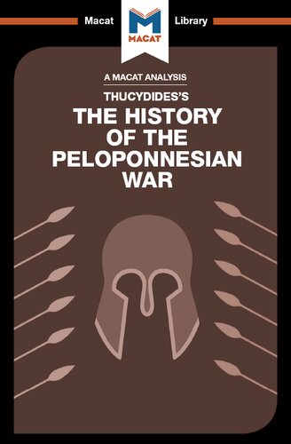 An Analysis of Thucydides's History of the Peloponnesian War