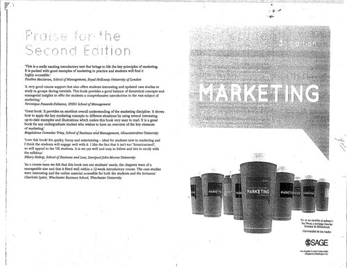 Marketing: An Introduction