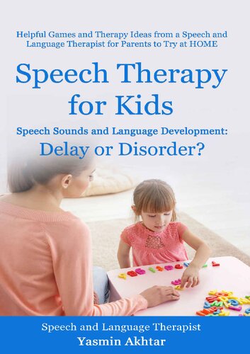 Speech Therapy for Kids