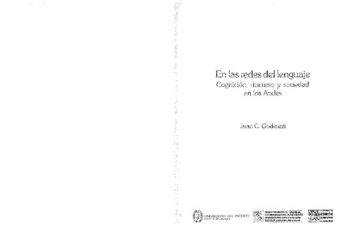En las redes del lenguaje: cognición, discurso y sociedad en los Andes