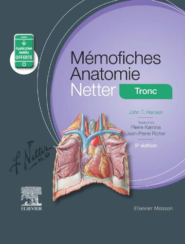 Memofiches anatomie - Tronc