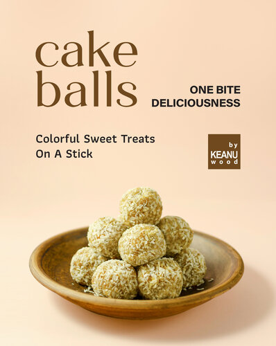 Cake Balls – One Bite Deliciousness: Colorful Sweet Treats On A Stick