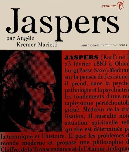 Jaspers et la scission de l'être