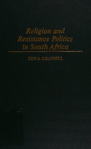 Religion and Resistance Politics in South Africa