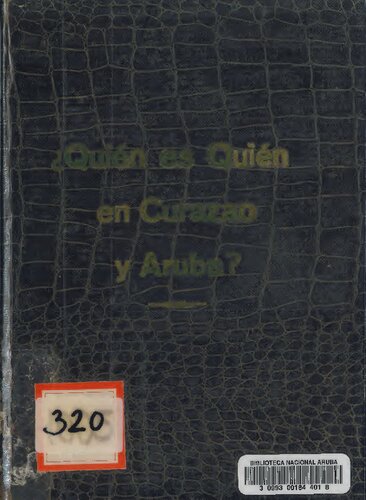 ¿Quién es Quién en Curaçao y Aruba?