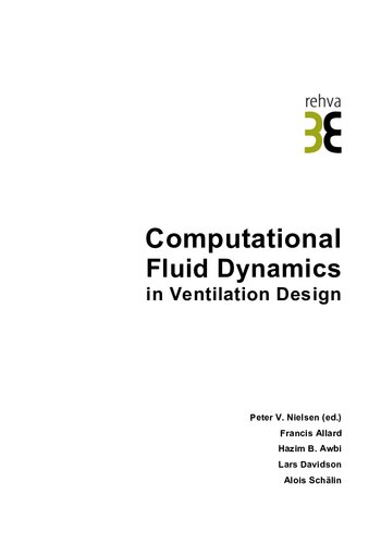 Computational Fluid Dynamics in Ventilation Design