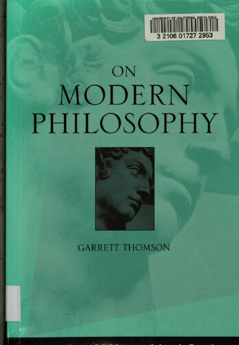 On Modern Philosophy