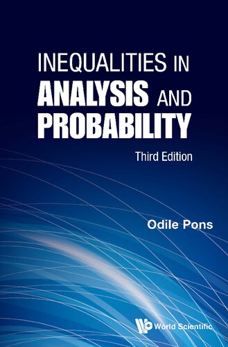 Inequalities In Analysis And Probability