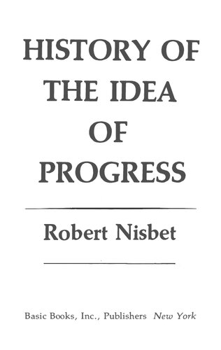 History of the Idea of Progress