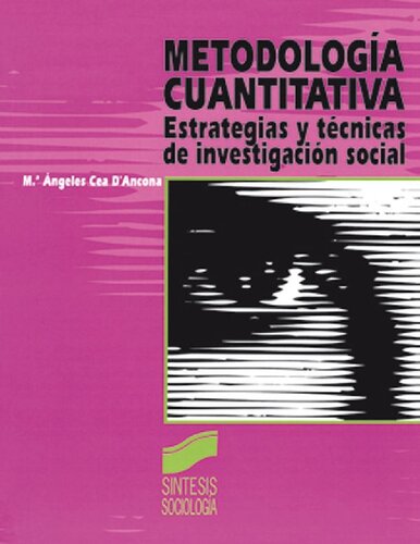 Metodología cuantitativa estrategias y técnicas de investigación social.