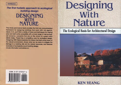 Designing With Nature: The Ecological Basis for Architectural Design