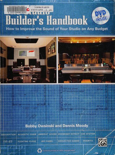 The Studio Builder's Handbook: How to Improve the Sound of Your Studio on Any Budget, Book & Online Video/PDFs