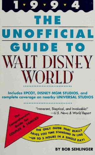 The Unofficial Guide to Walt Disney World 1994