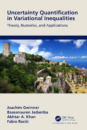 Uncertainty Quantification in Variational Inequalities: Theory, Numerics, and Applications