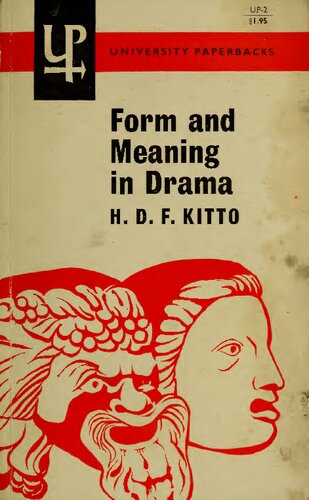 Form and meaning in drama : a study of six greek plays and of Hamlet