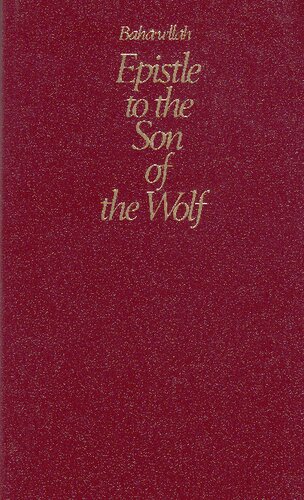 Epistle to the Son of the Wolf