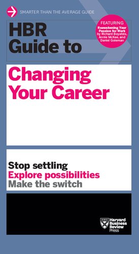 HBR Guide to Changing Your Career