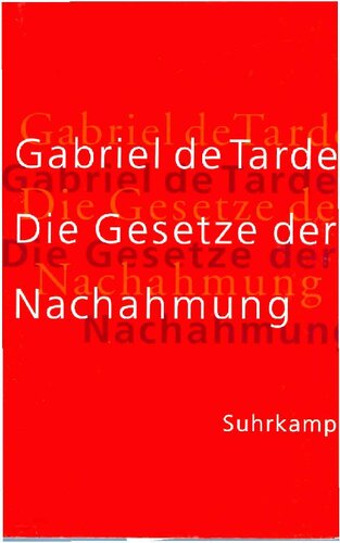 Die Gesetze der Nachahmung