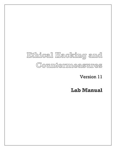 CEH v11 Lab Manual 1~5