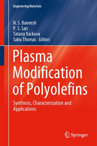 Plasma Modification of Polyolefins: Synthesis, Characterization and Applications