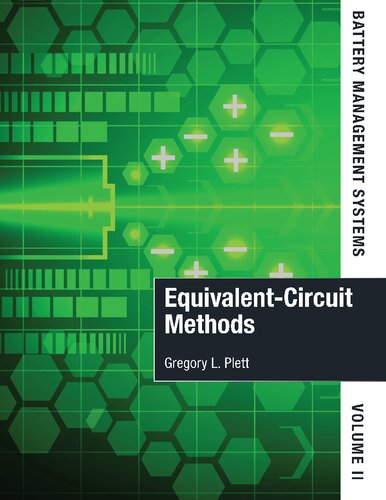 Battery Management Systems, Volume II: Equivalent-Circuit Methods