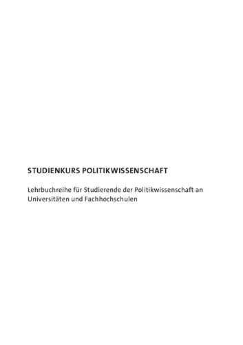 Grundbegriffe der Politik. 32 zentrale Politikbegriffe zum Einstieg