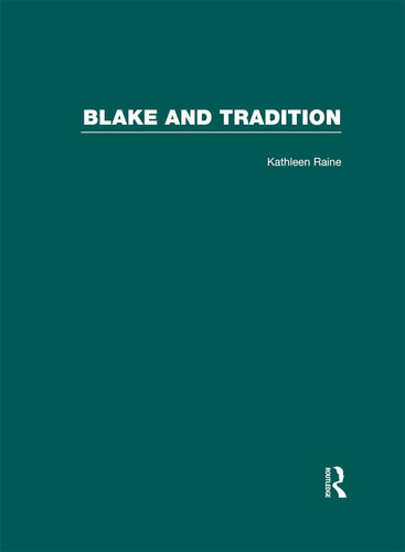 Blake and Tradition