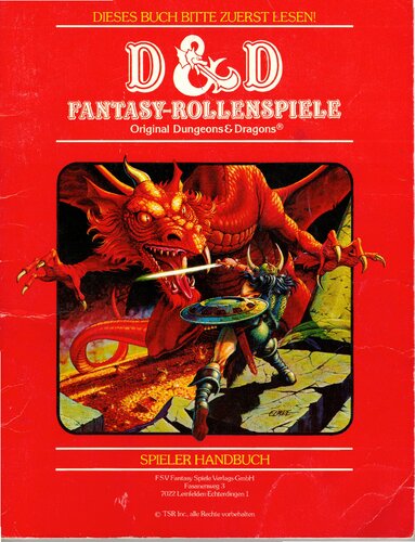 D&D Basis Set Spieler Handbuch