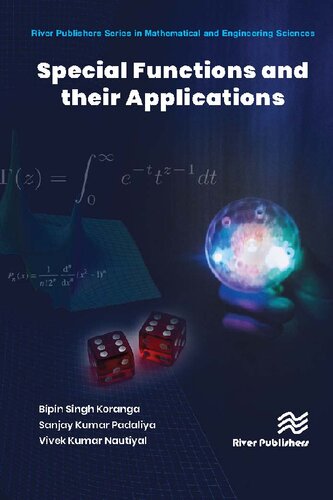 Special Functions and Their Applications (River Publishers Series in Mathematical and Engineering Sciences)