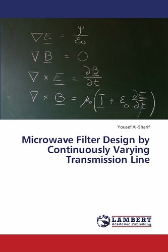 Microwave Filter Design by Continuously Varying Transmission Line (2013)