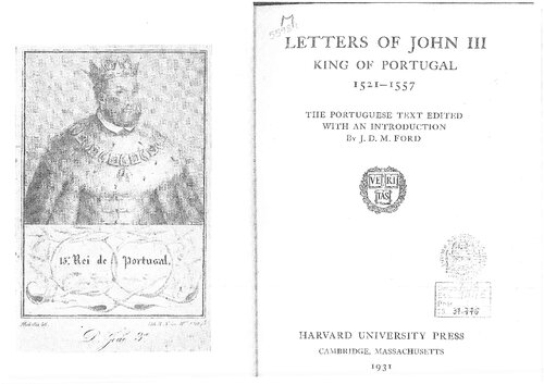 Letters of John III: King of Portugal (1521-1557)