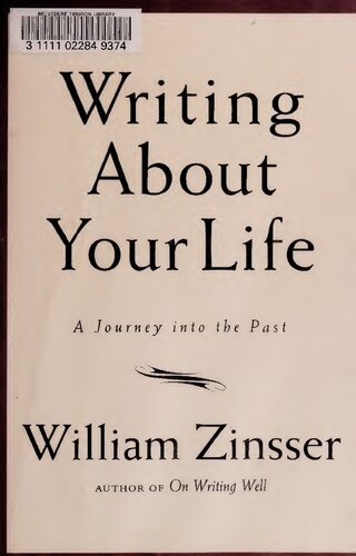 Writing About Your Life: A Journey into the Past