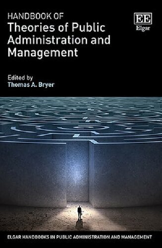 Handbook of Theories of Public Administration and Management