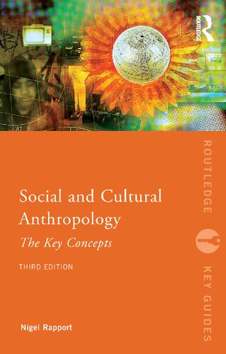 Social and Cultural Anthropology: The Key Concepts