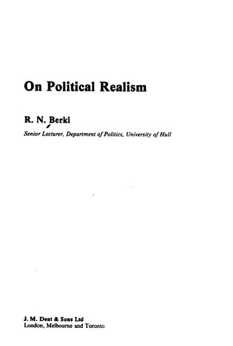 On Political Realism