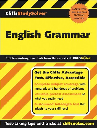 Cliffs Study Solver - English Grammar (Properly Bookmarked)