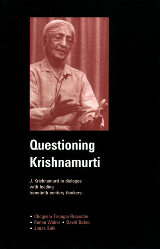 Questioning Krishnamurti